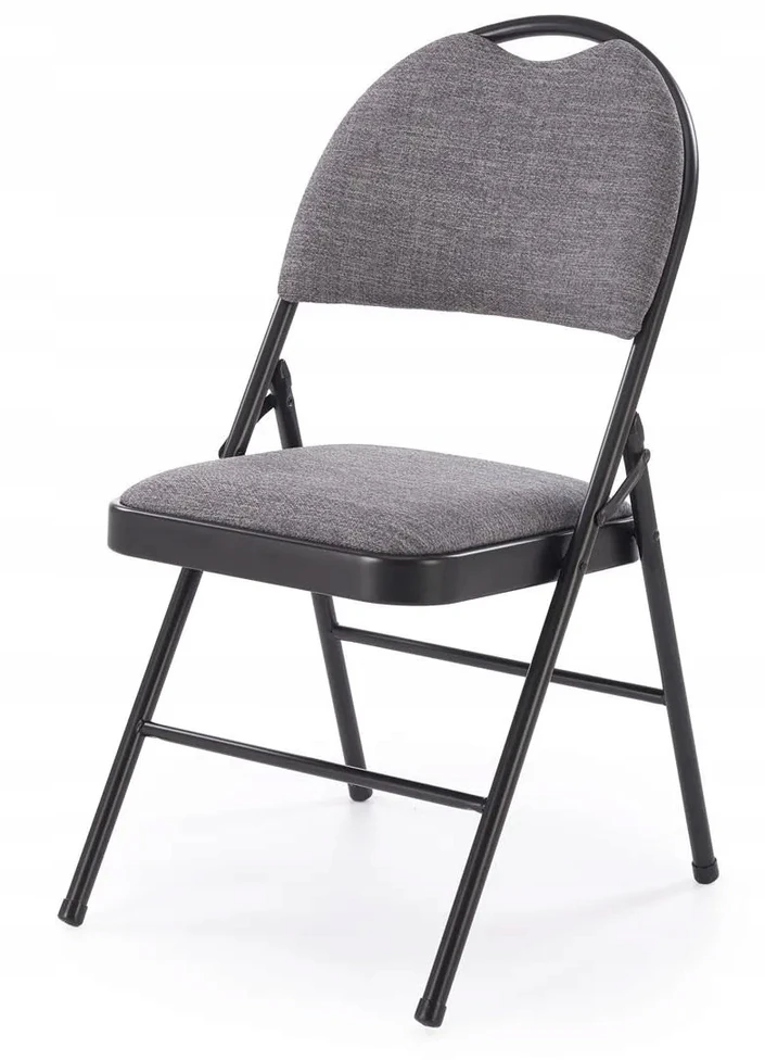 Halmar K566 chair color: juodas/pilkas