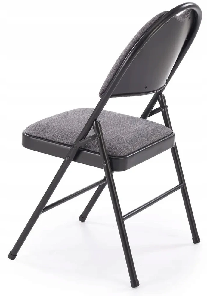 Halmar K566 chair color: juodas/pilkas