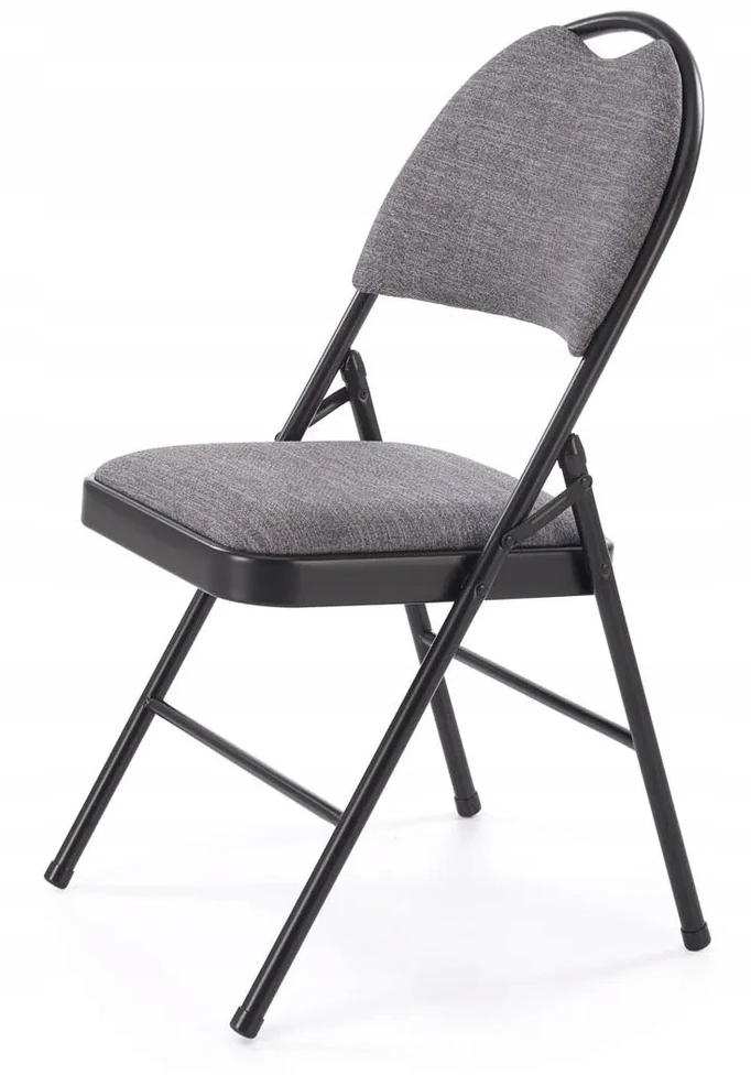 Halmar K566 chair color: juodas/pilkas