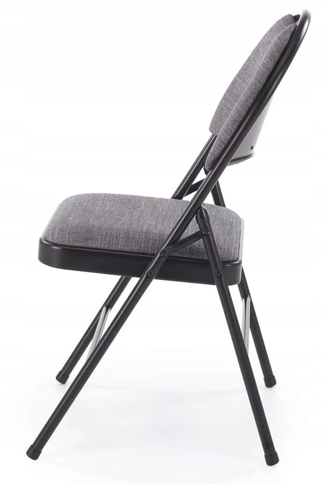 Halmar K566 chair color: juodas/pilkas