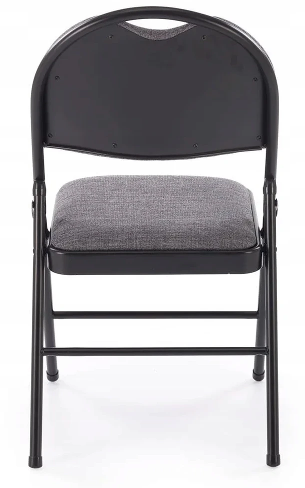 Halmar K566 chair color: juodas/pilkas