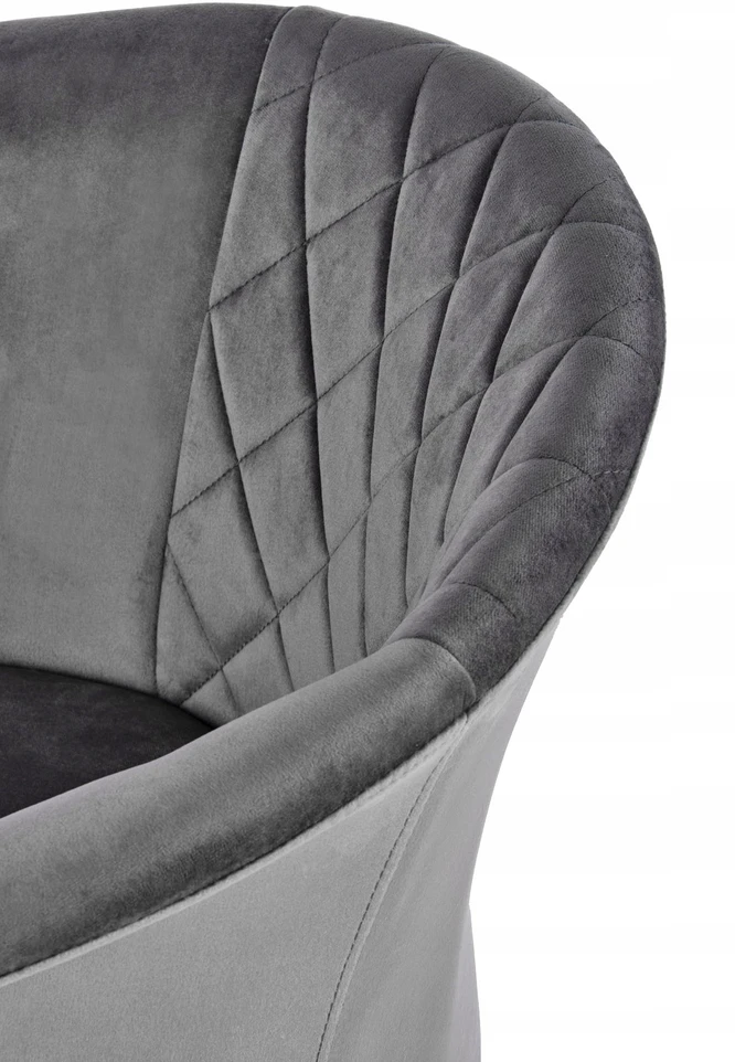 Halmar Elegantiška K421 pelenų pilka kėdė svetainei SANDĖLIŲ IŠPARDAVIMAS