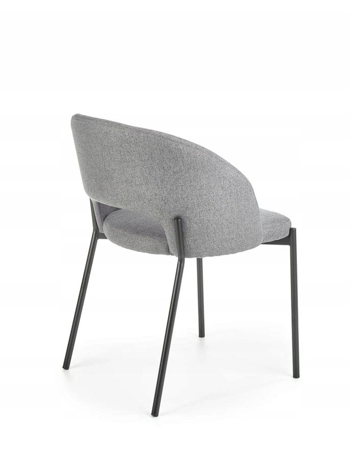 Halmar K373 Kėdė Pilka / Juodos kojos