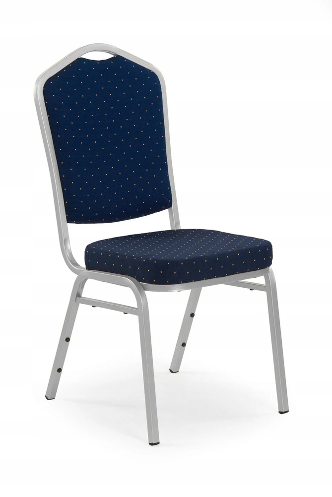 Halmar K66S Mėlyna Navy Mėlyna Chair / Gold Legs Auksinis rėmas