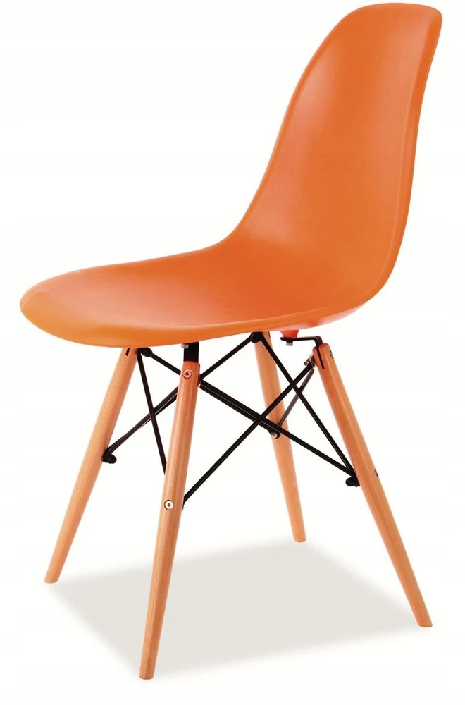 Halmar Skandinaviška oranžinė kėdė AC-016W