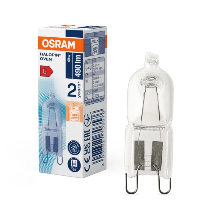Lemputė Osram Halogeninė 2700 °K G9 25 W 260 lm