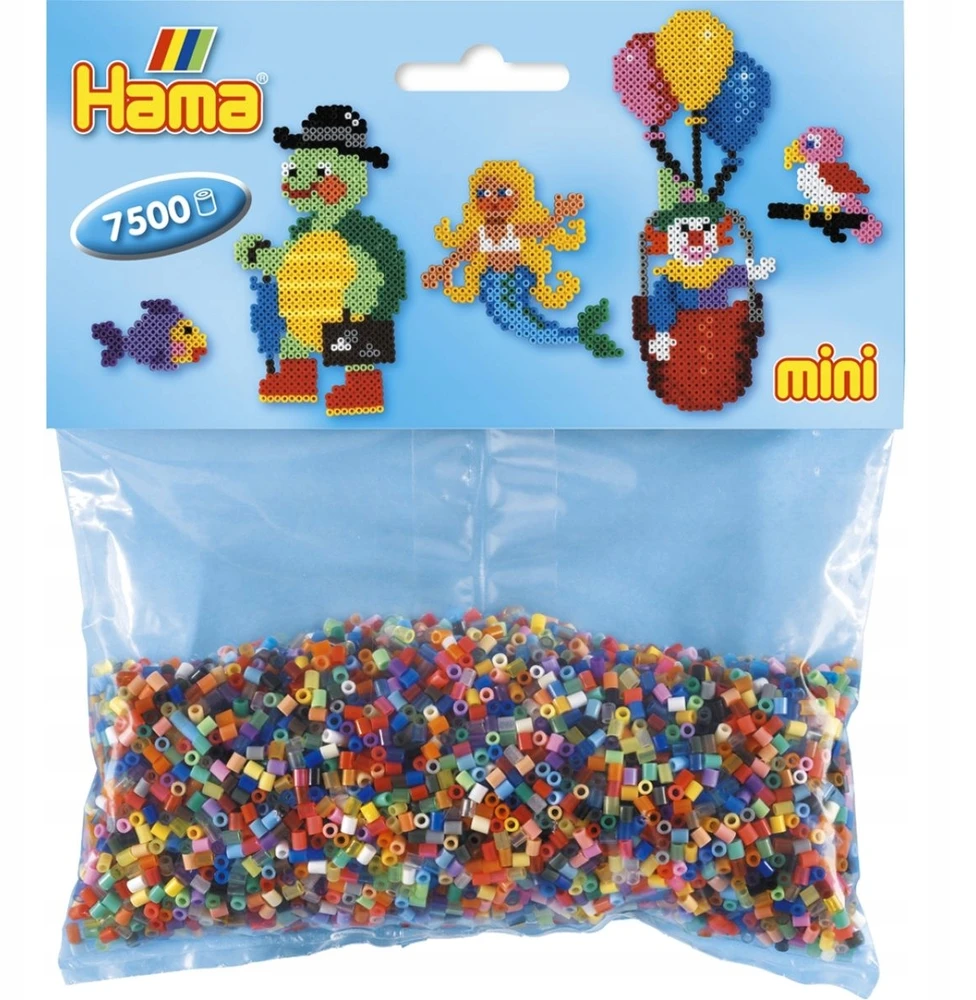 Hama H583 Mini Mix karoliukų maišelyje 7500 vnt.
