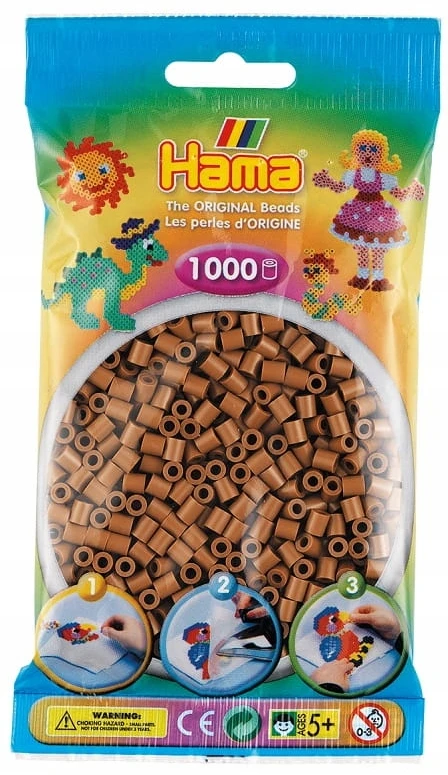 Revell Hama MIDI karoliukai 1000 karoliukų 207-76 Spalva Nuga