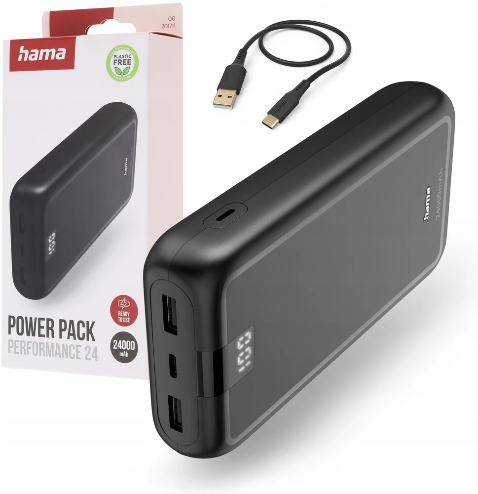 Hama Power Pack Performance 24 24000 mAh antracitas