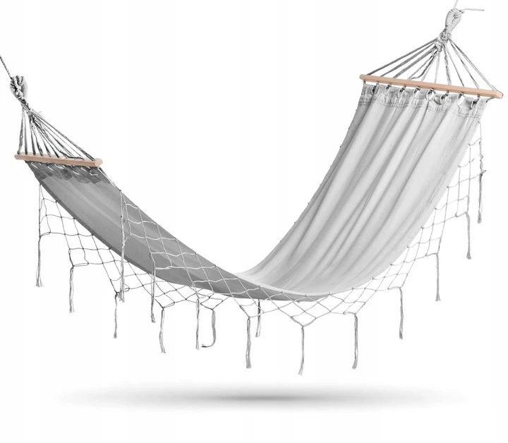 Hamakas su XL sodo rėmu + dangteliu – poilsio komplektas 250 kg DOVANA