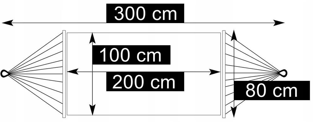 Hamakas su XL sodo rėmu + dangteliu – poilsio komplektas 250 kg DOVANA