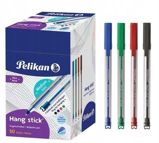 Hang Stick mišrus rašiklis (50 vnt.) PELIKAN