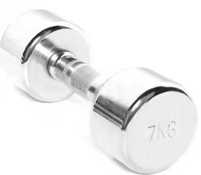 Hantelis chromas. TOORX MC-7 7kg