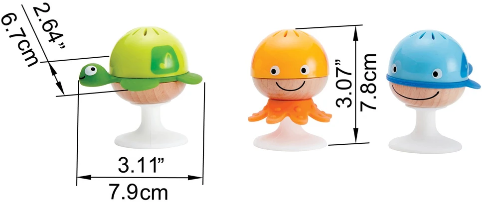 HAPE barškučių rinkinys Stay-Put, E0330