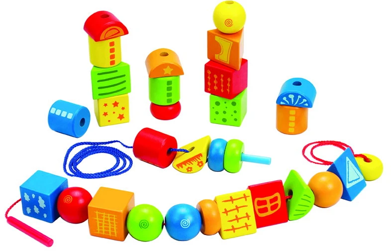 HAPE žaislas-kramtukas Karoliukų labirintas, E8501B