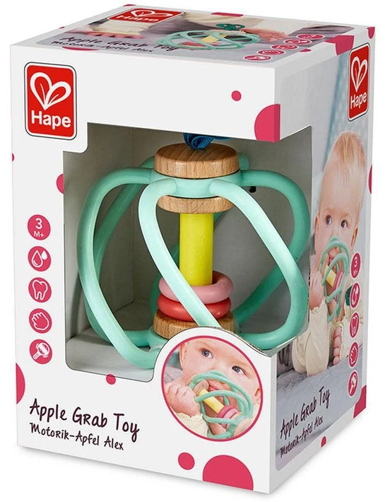 HAPE žaislas-kramtukas Obuolys, E8500B