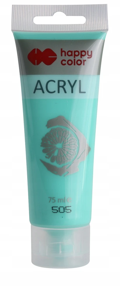 Happy Color akriliniai dažai 75 ml, pastelinė žalia