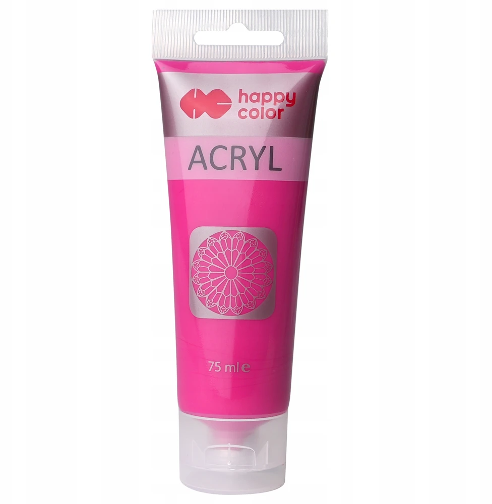 Happy Color akriliniai dažai, 75ml, viva magenta