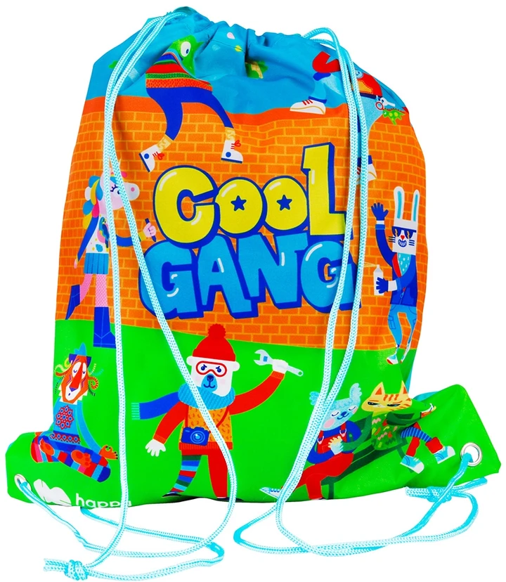 Happy Color Kuprinė "cool Gang Multisquad" - 34x40 cm
