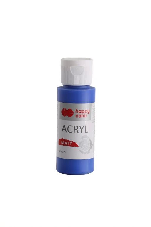 Happy Color matiniai akriliniai dažai 60 ml - 003 Mėlyna Gilybė