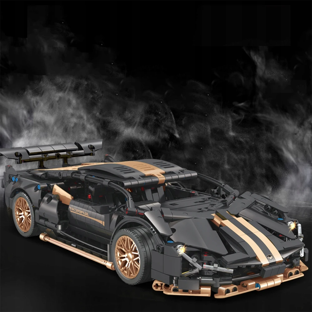 HARD Statybiniai blokai Automobilių blokų rinkinys Mūrinis Žaidimas 1:14 SUPERCAR