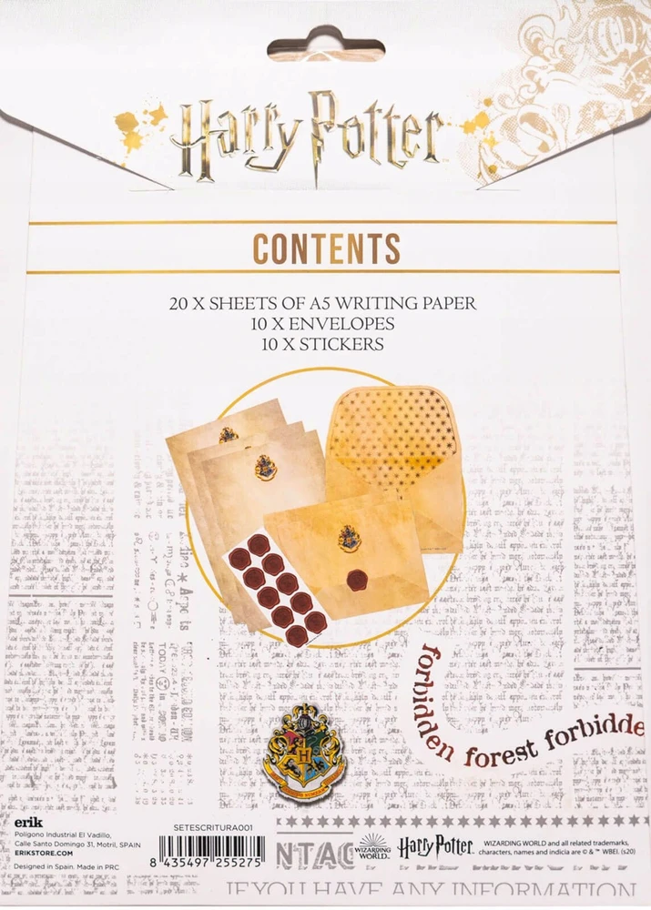 ERIK Harry Potter Rašymo rinkinys