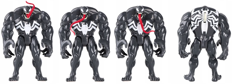 Hasbro 4 SPIDERMAN VENOM GOBLIN MILES MORALES FIGURĖLIŲ RINKINYS +2 TRANSPORTO PRIEMONĖS + PRIEDAI