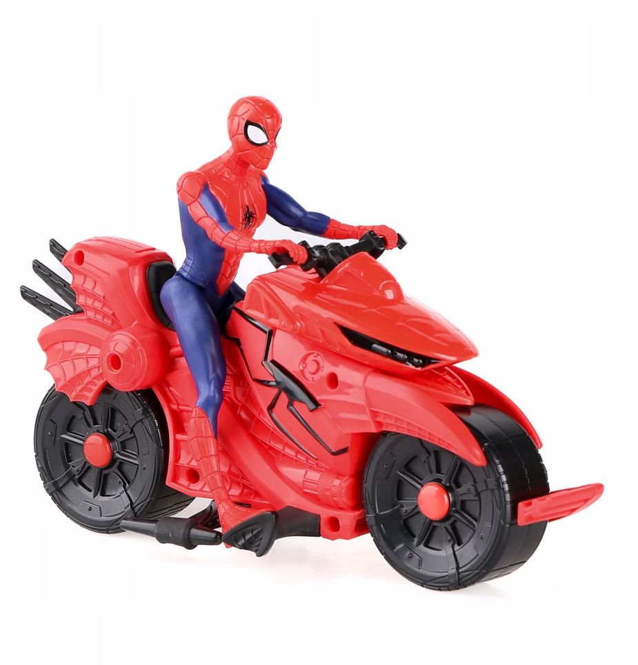 Hasbro 4 SPIDERMAN VENOM GOBLIN MILES MORALES FIGURĖLIŲ RINKINYS +2 TRANSPORTO PRIEMONĖS + PRIEDAI