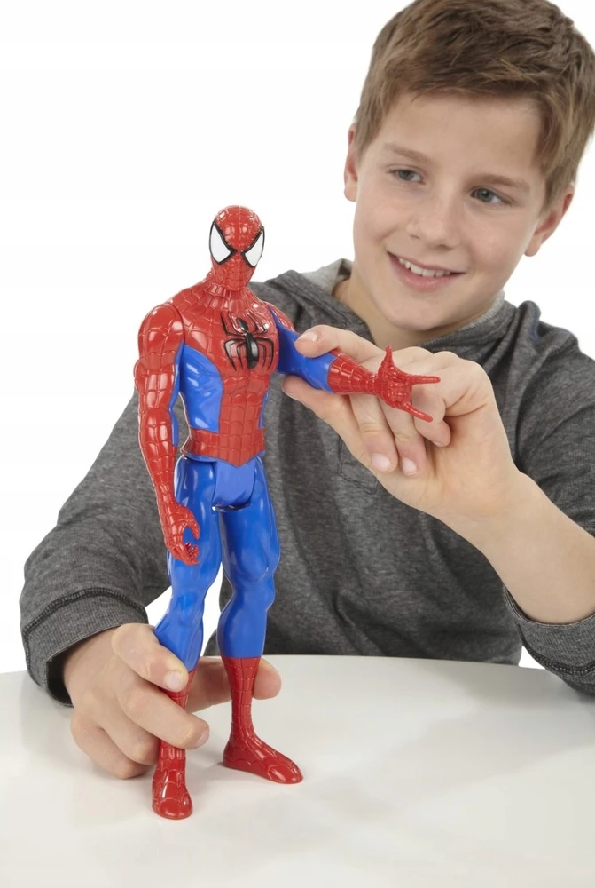 HASBRO CLASSIC FIGURE SPIDERMAN B9760 30cm RIBOTAS LEIDIMAS TITAN HERO
