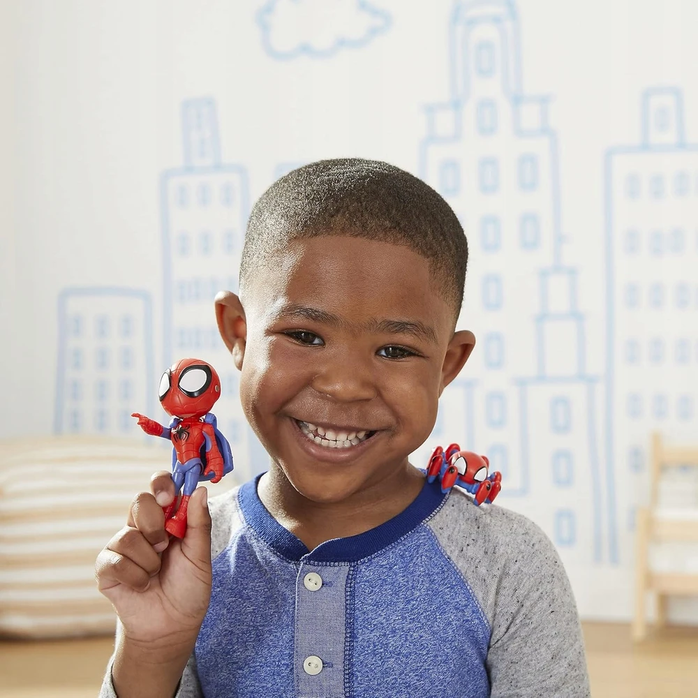 HASBRO figūrėlė SPIDEY SPIDER-MAN F2243 Kilnojama kaukė MARVEL Disney Junior
