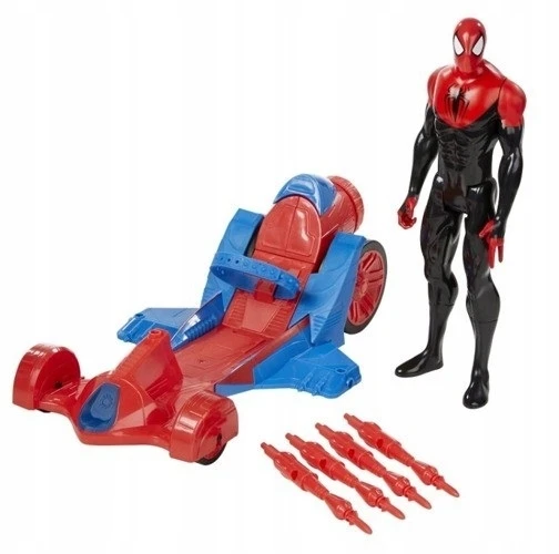 Hasbro Figūrėlė su priedais Spiderman (Žmogus voras) Titan Heroes Turbo Racer Car