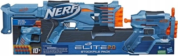 Hasbro Ginklas Nerf Elite 2.0 + strėlės, 10 vnt.