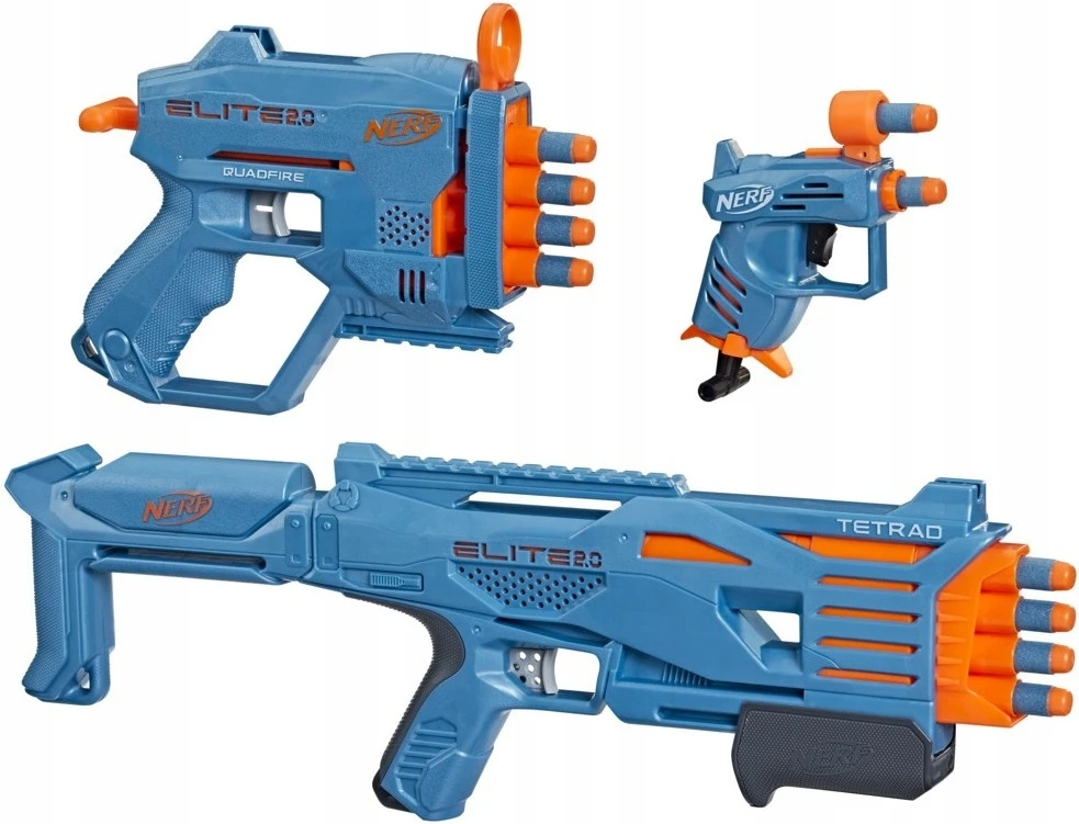 Hasbro Ginklas Nerf Elite 2.0 + strėlės, 10 vnt.