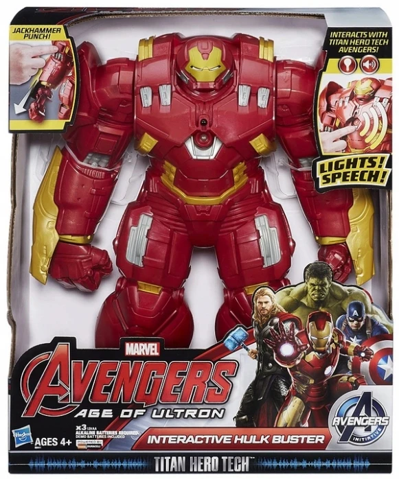 Hasbro HULKBUSTER Iron Man labai didelė figūra su AVENGERS garsais B0441