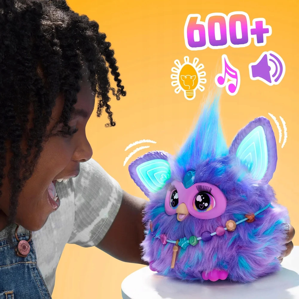 FURBY interaktyvus gyvūnėlis, violetinis