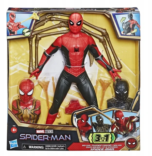 HASBRO LABAI DIDELIS SPIDERMAN F2904 FIGŪRŲ RINKINYS SU PRIEDAIS