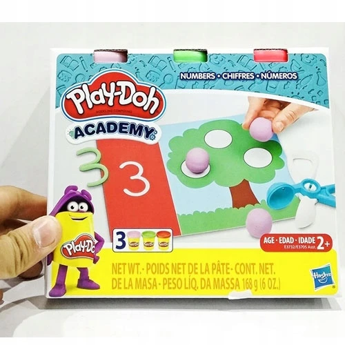 Hasbro Play-Doh akademijos numeriai E3732