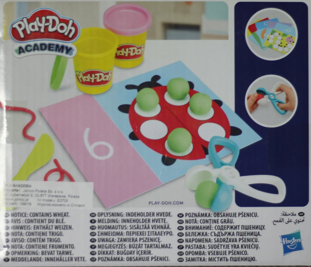 Hasbro Play-Doh akademijos numeriai E3732