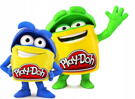 Hasbro Glitter Play-Doh 21 Colors + FeMki ZA5120