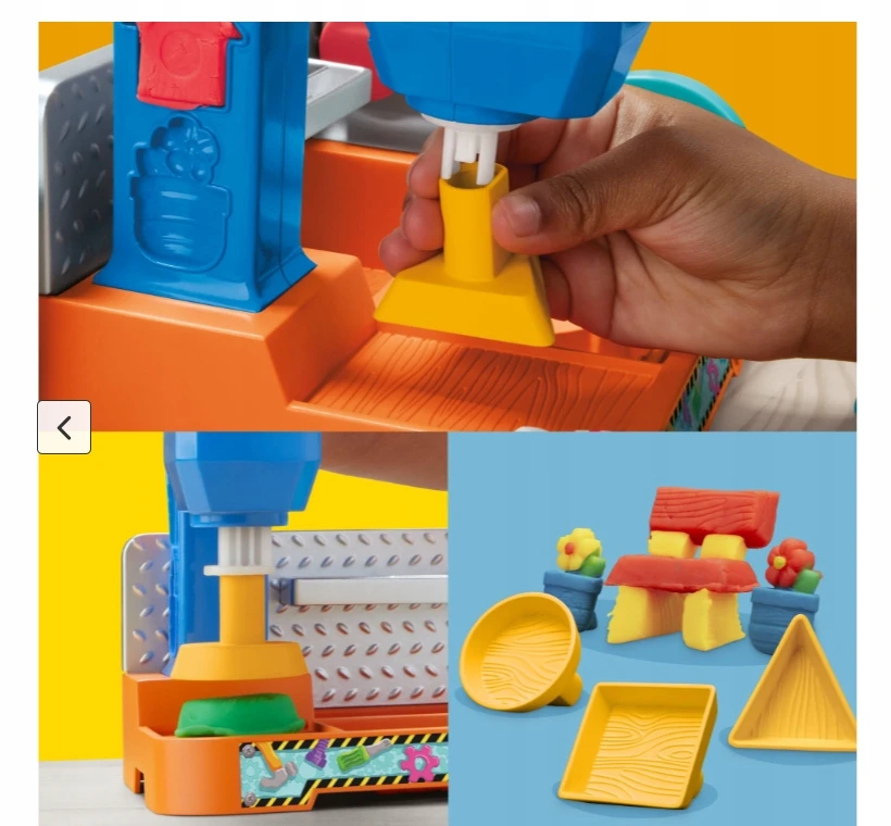 Hasbro PLAY-DOH CASTRY COLOR RINKINYS DIRBTUVĖS F91415L0 3+ ORIGINALUS