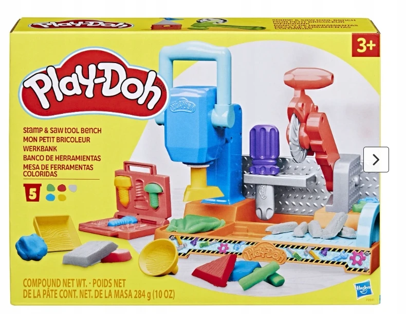 Hasbro PLAY-DOH CASTRY COLOR RINKINYS DIRBTUVĖS F91415L0 3+ ORIGINALUS