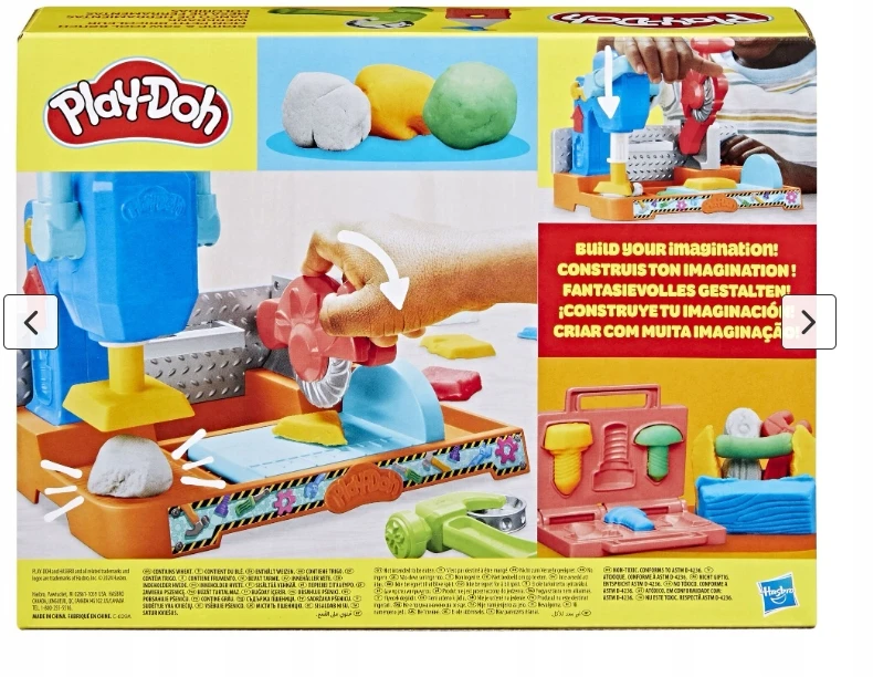 Hasbro PLAY-DOH CASTRY COLOR RINKINYS DIRBTUVĖS F91415L0 3+ ORIGINALUS