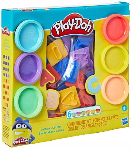 Hasbro PLAY DOH CASTRY GEOMETRIC FIGURES 6 VAMZDŽIŲ DOVANA DIDELIAM VAIKAMS