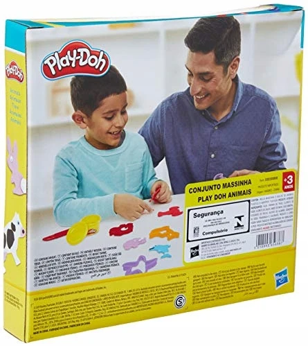 Hasbro PLAY DOH CASTRY GEOMETRIC FIGURES 6 VAMZDŽIŲ DOVANA DIDELIAM VAIKAMS