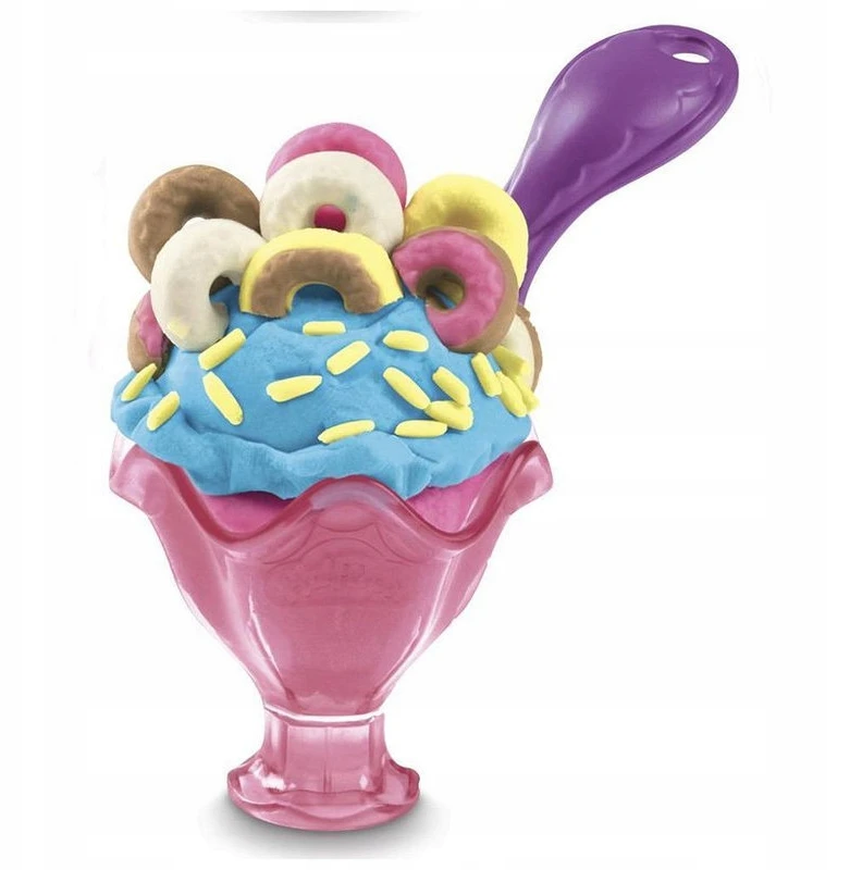 Hasbro PLAY-DOH CASTRY RINKINYS LEDAI LEDAI PLAY PASTE VAMZTELIŲ PRIEDAI