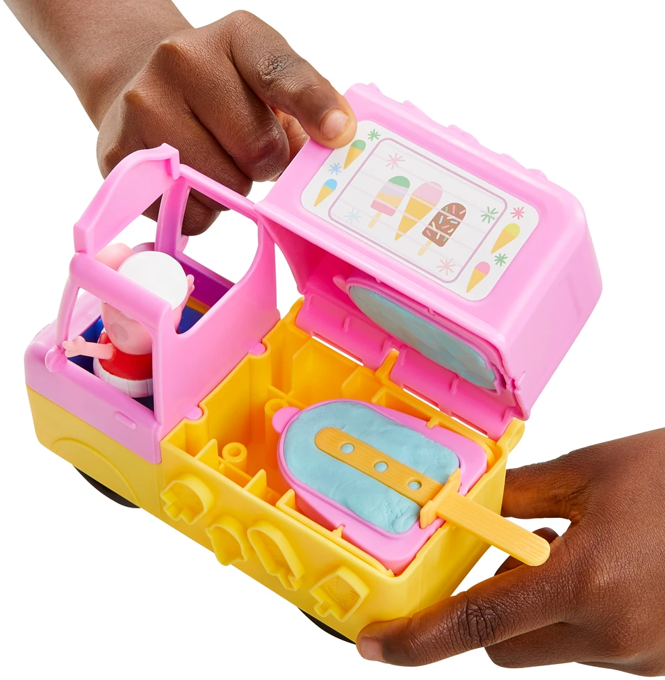 Hasbro Play-Doh Dough Peppa Pig ledų sunkvežimis F3597