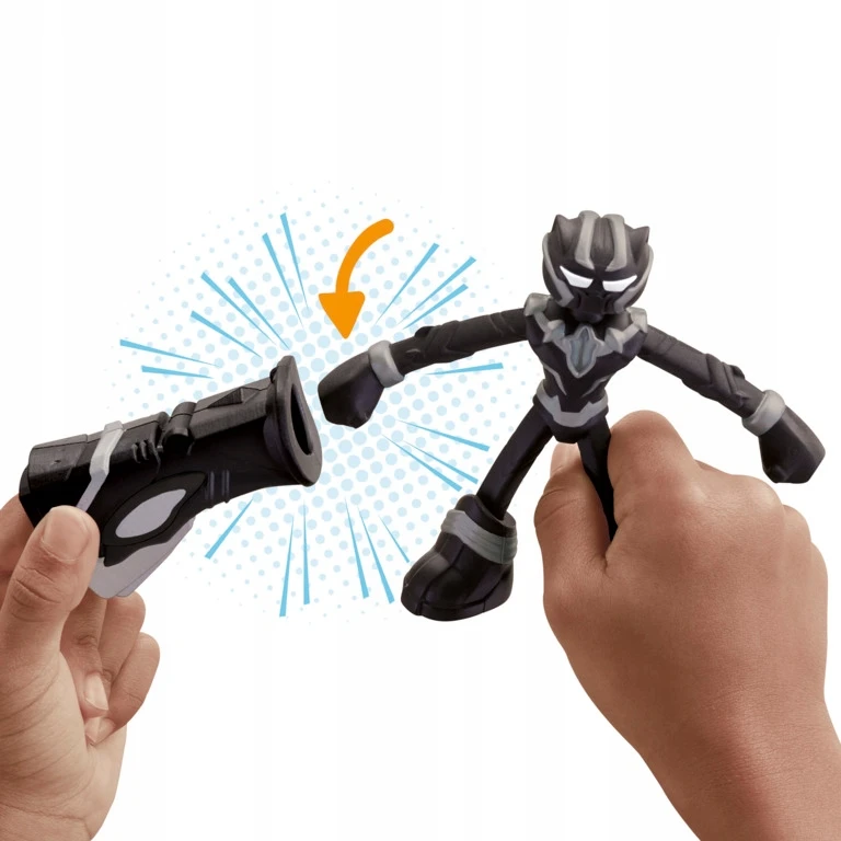 Hasbro Play-doh Marvel Juodas Panther rinkinys su figūrėle, 2 spalvos