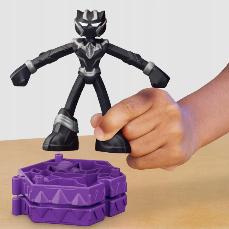 Hasbro Play-doh Marvel Juodas Panther rinkinys su figūrėle, 2 spalvos