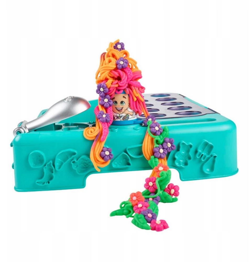 Hasbro PLAY-DOH Play tešlos rinkinys SUPER WORKSHOP Priedai 10 vamzdelių Play tešlos F3638
