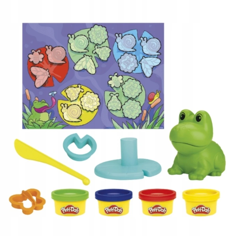 PLAY-DOH Rinkinys „Varlytė ir spalvos“